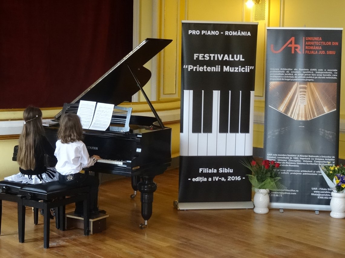 attractive preposition Canberra Festivalul ''Prietenii muzicii/PRO PIANO – România'' Filiala Sibiu ediția a  IV-a - UAR